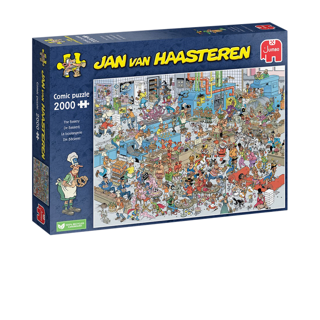 Puzzel Jan van Haasteren De Bakkerij 2000 stukjes afbeelding