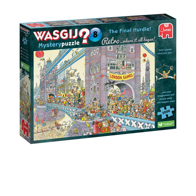 Puzzel Wasgij Retro Mystery 8 Laatste Horde 1000 stukjes afbeelding