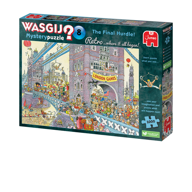 Puzzel Wasgij Retro Mystery 8 Laatste Horde 1000 stukjes — Foto 2 van 2