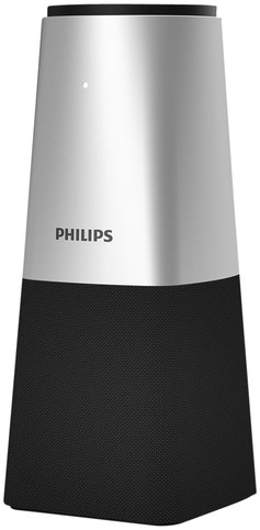 Micrófono De Conferencia Philips SmartMeeting - Grabación 360° Y Bluetooth | Para Reuniones Claras Y Toma De Notas Automática | Color Gris Oscuro