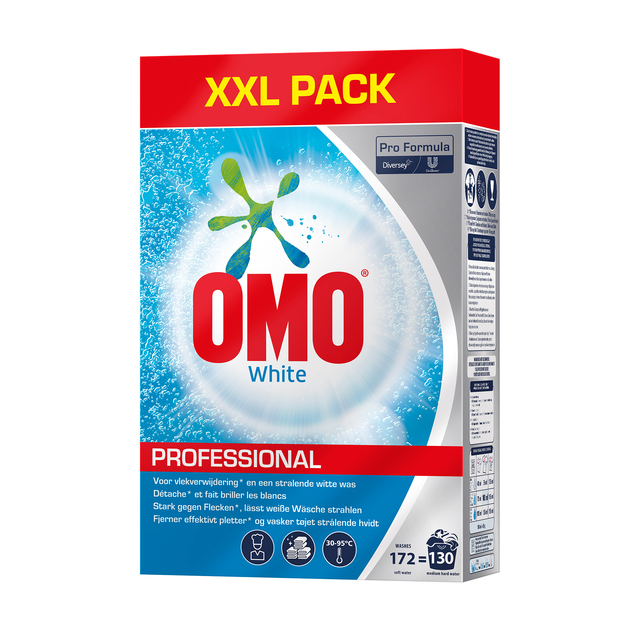 Wasmiddel Omo Pro Formula poeder wit 8.4kg 130 scoops afbeelding