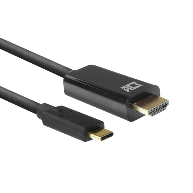 Kabel ACT USB-C naar HDMI 60Hz 2 meter afbeelding