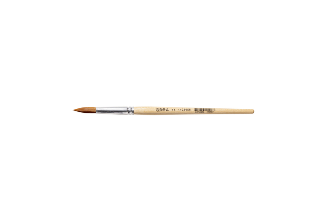 Qrea Penseel synthetisch haar nr 14 breedte 9 6mm