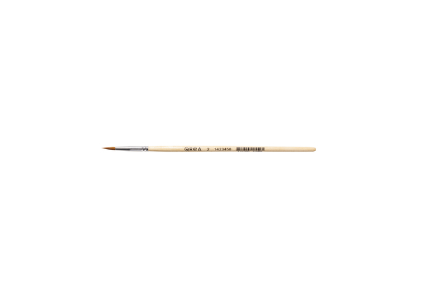 Penseel Qrea synthetisch haar nr 2 breedte 3,0mm afbeelding
