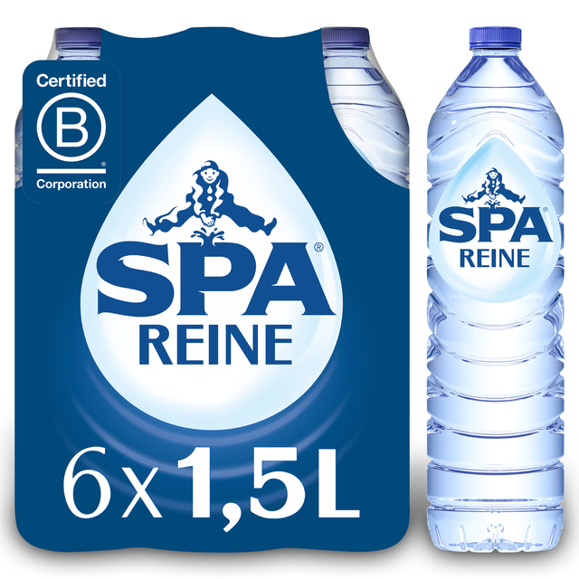 Spa Water Reine blauw petfles 1.5 liter