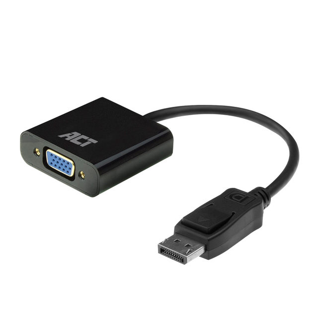 Adapter ACT DisplayPort naar VGA afbeelding