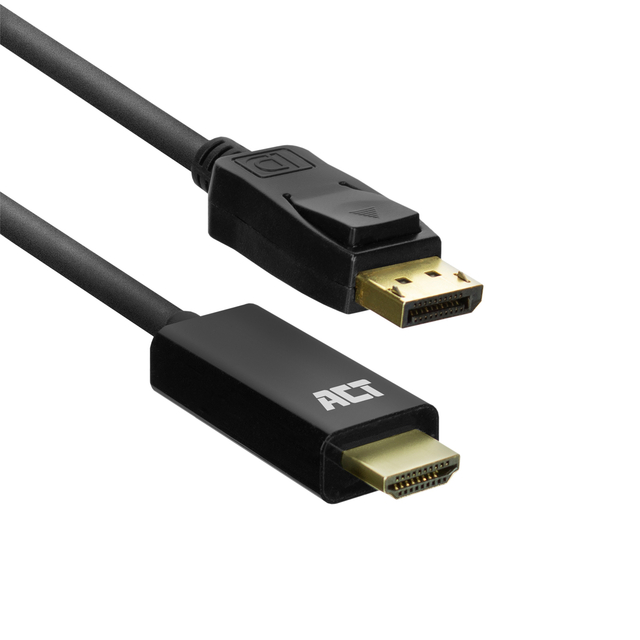 Kabel ACT DisplayPort naar HDMI 1,8 meter afbeelding