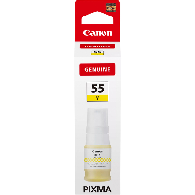 Navulinkt Canon GI-55 geel afbeelding