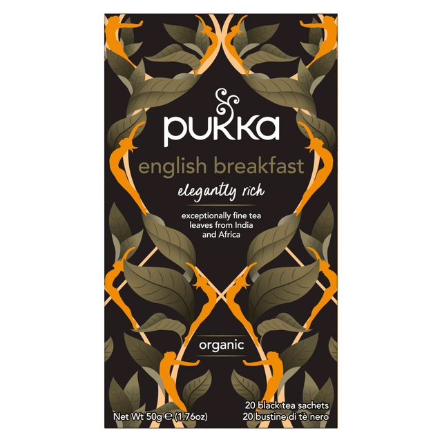 Thee Pukka English breakfast 20 zakjes afbeelding