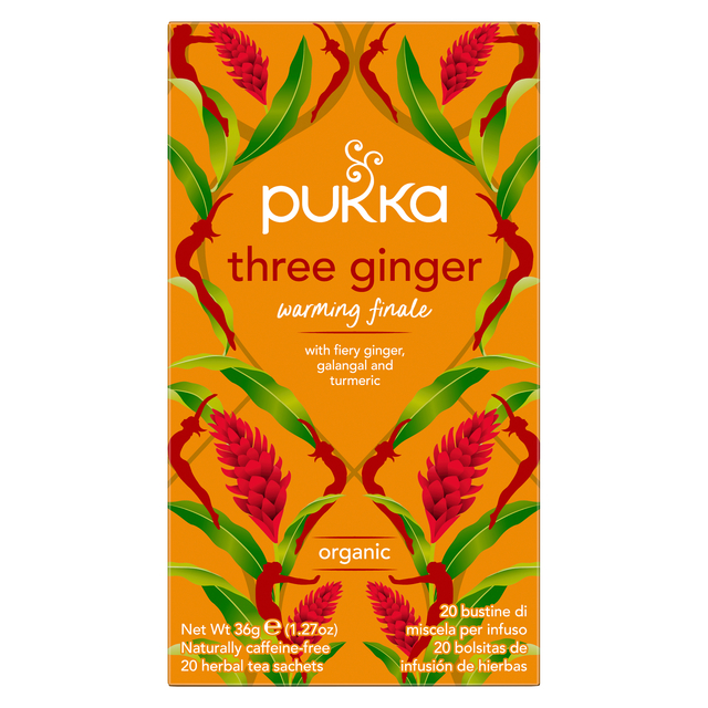 Thee Pukka ginger 20 zakjes afbeelding