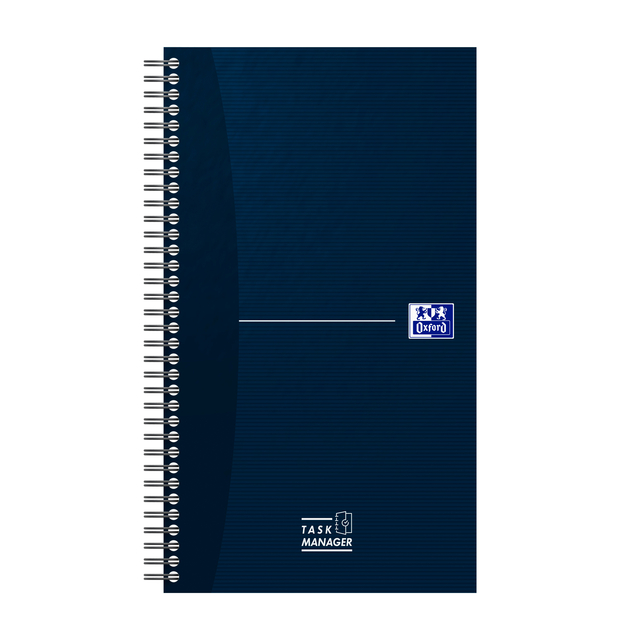 Task Manager Oxford 141x246 mm 115vel blauw afbeelding
