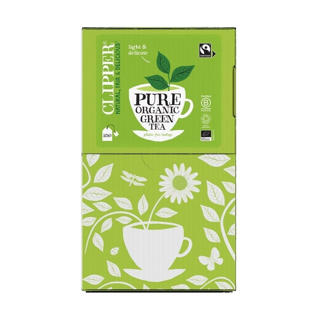 Thee Clipper green bio 250 zakjes afbeelding