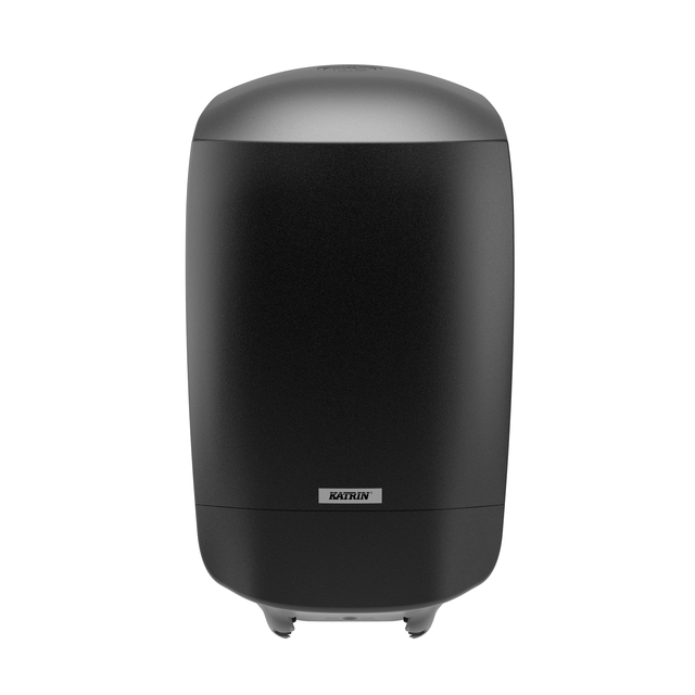 Poetspapierdispenser Katrin klein zwart 82247 afbeelding