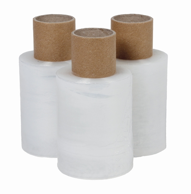 Wikkelfolie IEZZY 100mmx150m 20mu transparant afbeelding