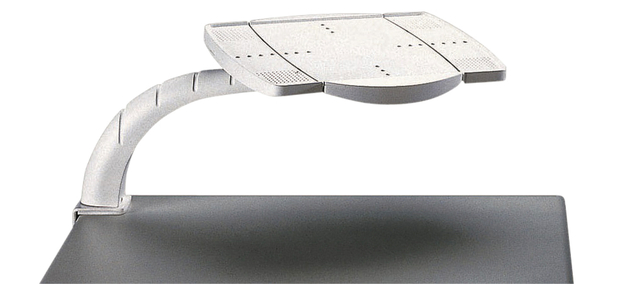 Telefoonarm MAUL compact plateau 22x36cm grijs afbeelding