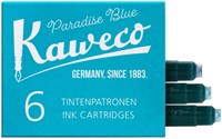 Inktpatroon Kaweco turquoise doosje à 6 stuks