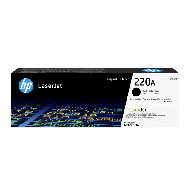 Tonercartridge HP W2200A 220A zwart afbeelding