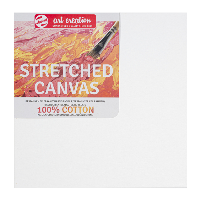 Canvasdoek Talens Art Creation katoen 30x30cm wit afbeelding