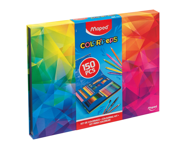 Tekenset Maped Color&apos;Peps 150-delig assorti afbeelding