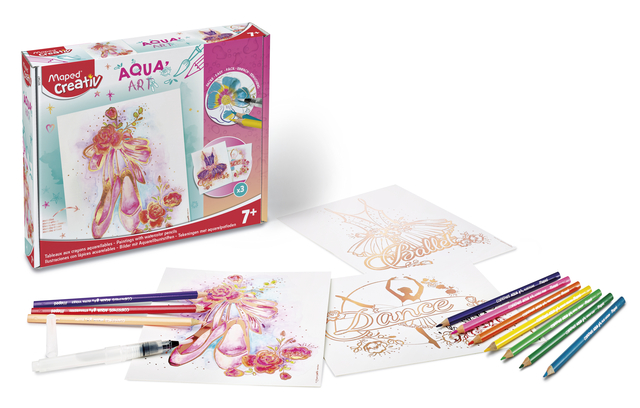 Hobbyset Maped Creativ Aqua'Art ballet 14-delig assorti — Foto 2 van 2