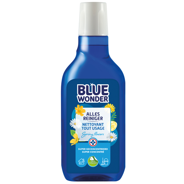 Allesreiniger Blue Wonder met dop dosering 750ml afbeelding