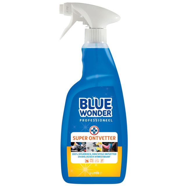 Ontvetter Blue Wonder prof superontvetter spray 1liter afbeelding