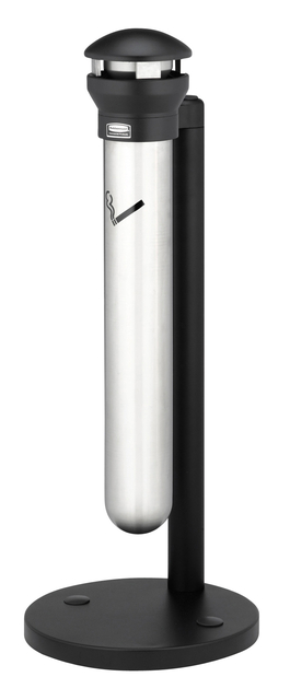 Asbak Rubbermaid Infinity vrijstaand RVS afbeelding
