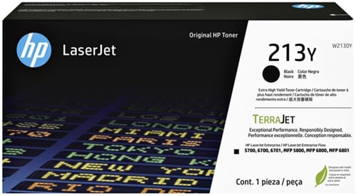 Tonercartridge HP W2130Y  213Y zwart