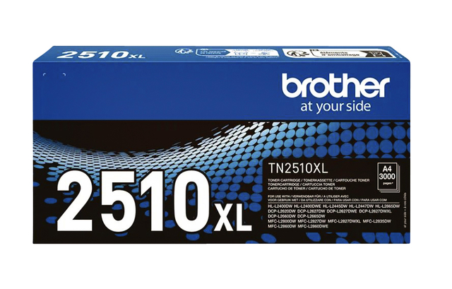 Toner Brother TN-2510XL zwart afbeelding
