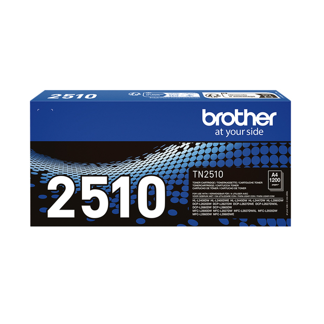 Toner Brother TN-2510 zwart afbeelding