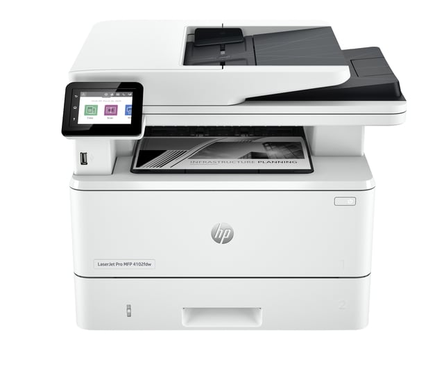 Multifunctional Laser printer HP laserjet 4102dw afbeelding