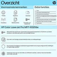 Multifunctional Laser printer HP Color LaserJet 4302fdw-3
