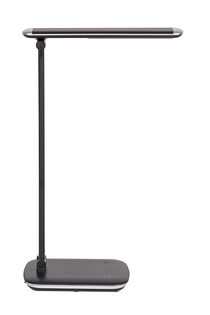 Bureaulamp MAUL Jazzy LED voet dimbaar + USB-poort zwart afbeelding