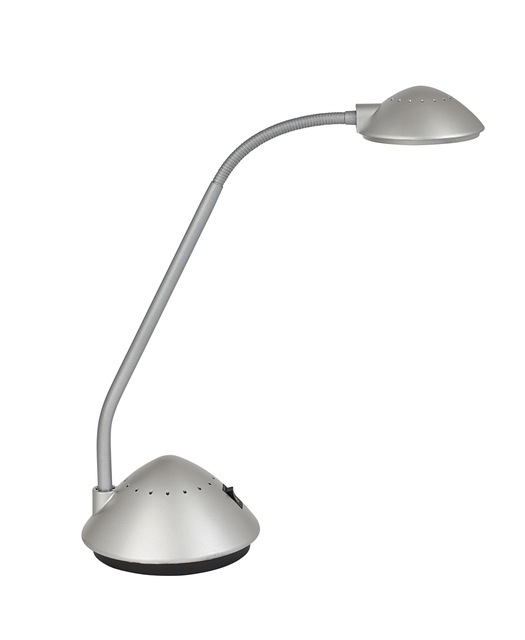 Bureaulamp MAUL Arc LED zilver afbeelding