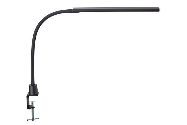 Bureaulamp MAUL Pirro LED dimbaar tafelklem zwart afbeelding