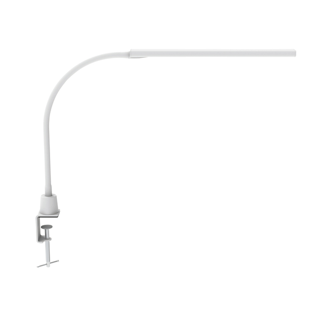 Bureaulamp MAUL Pirro LED dimbaar tafelklem wit afbeelding