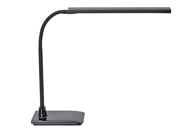 Bureaulamp MAUL Pirro LED dimbaar met voet zwart afbeelding