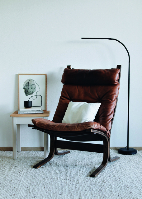 Vloerlamp MAUL Pirro LED dimbaar zwart — Foto 2 van 2