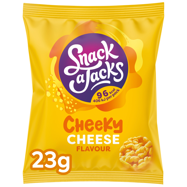 Mini rijstwafels Snack-a-Jacks cheese afbeelding