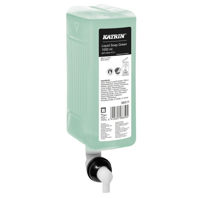 Handzeep Katrin Green 1000ml 86511 afbeelding