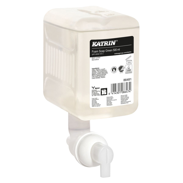 Handzeep Katrin Green schuim 500ml 86481 afbeelding