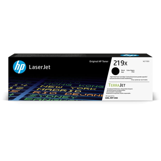 HP Tonercartridge W2190X 219X zwart