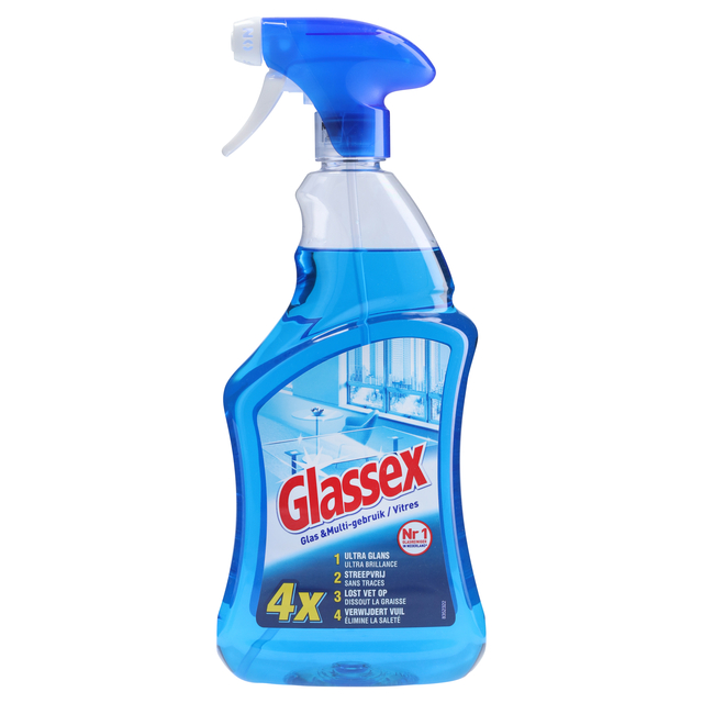 Interieurreiniger Glassex spray 750ml afbeelding