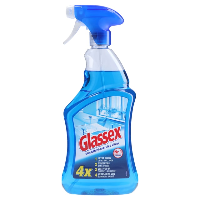 Interieurreiniger Glassex spray 750ml afbeelding
