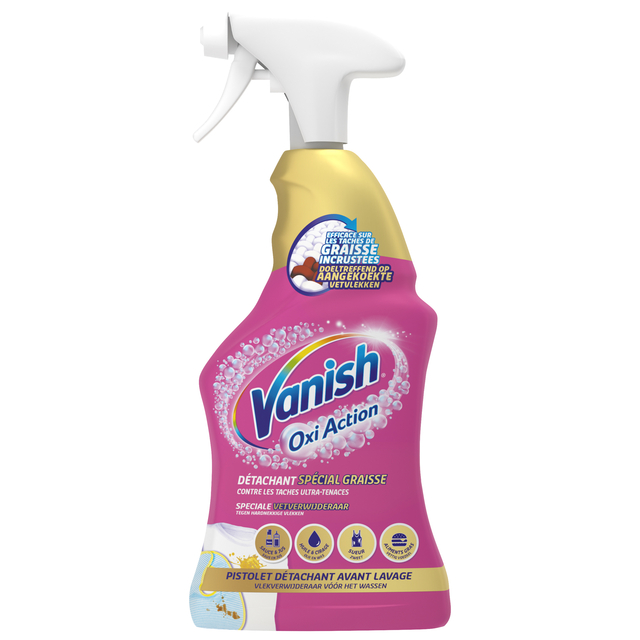 Vlekkenverwijderaar Vanish Oxi Action Gold 500ml afbeelding