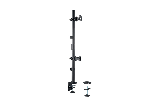 Kensington Monitorarm dubbele verticale bevestiging