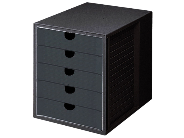 Ladenbox Han 1450 5 gesloten laden zwart afbeelding
