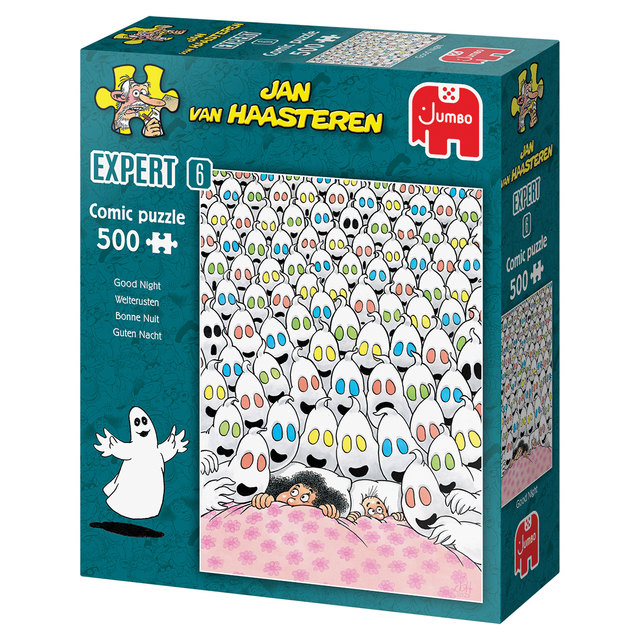 Puzzel Jan van Haasteren Expert 6 Welterusten 500 stukjes — Foto 2 van 2