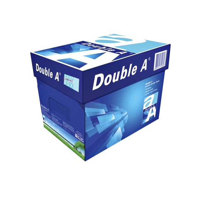 Kopieerpapier Double A Premium Nonstop A4 80gr wit 2500 vel afbeelding