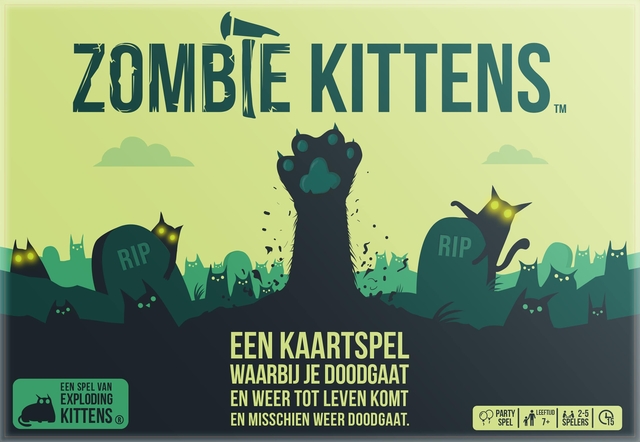 Kaartspel Zombie Kittens afbeelding